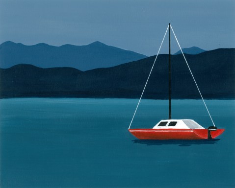 07-Flathead Lake Sailboat